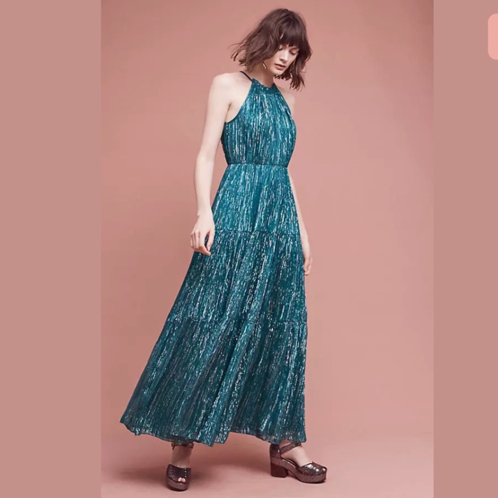 Celestial halter gown